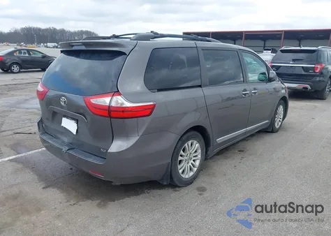 2016 Toyota Sienna Xle 8 Passenger z USA, uszkodzony, nr VIN 5TDYK3DC7GS706022